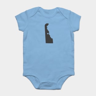 Delaware Love Baby Bodysuit